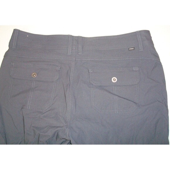 New NWT Womens 16 Short Gray Prana Pants Halle II Pockets UPF 50 Convertible SH - Picture 12 of 13